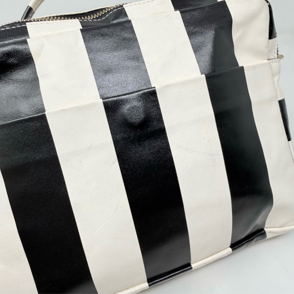 Clare V Mirabel Striped Handbag - Picture 3 of 6